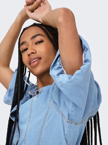 Robe-chemise 'ONLBelis' ONLY en bleu