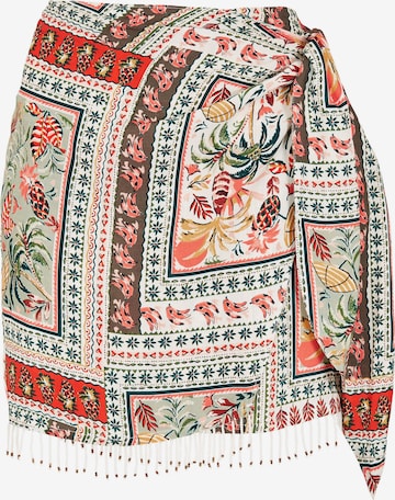 Jupe ' ' Apricot en vert : devant