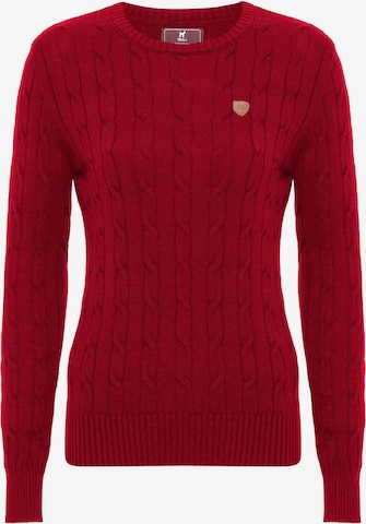 Pullover di Williot in rosso: frontale