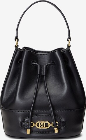 Borsa a mano 'ANDIE 19' di Lauren Ralph Lauren in nero: frontale