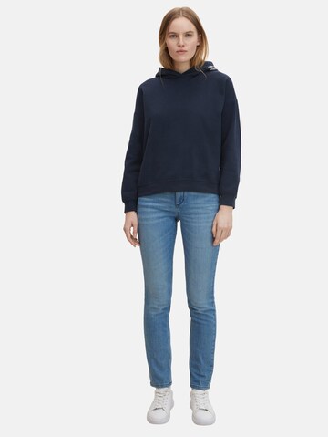 Coupe slim Jean 'Alexa' TOM TAILOR en bleu : devant