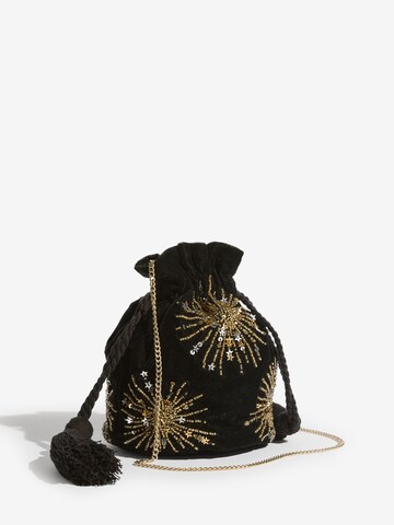 love & roses Pouch in Black