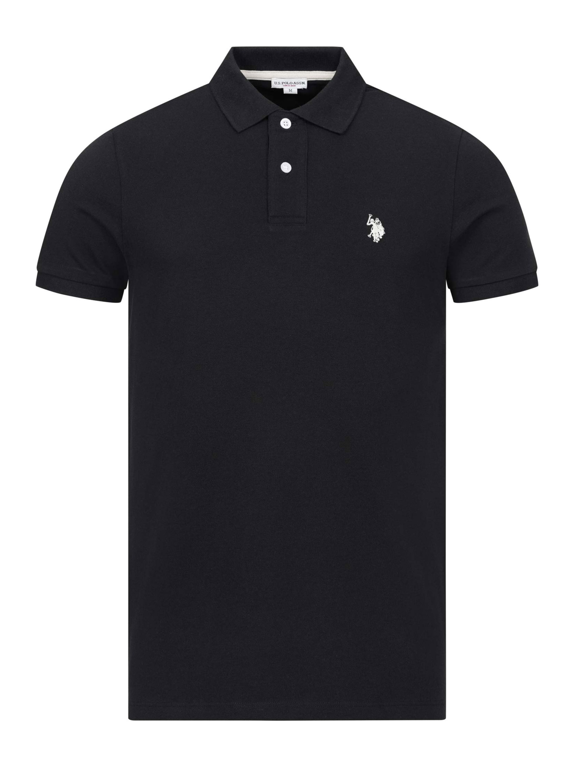 T-Shirt U.S. POLO ASSN. en noir : devant