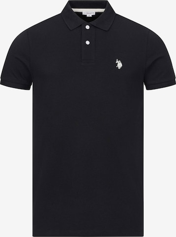 T-Shirt U.S. POLO ASSN. en noir : devant