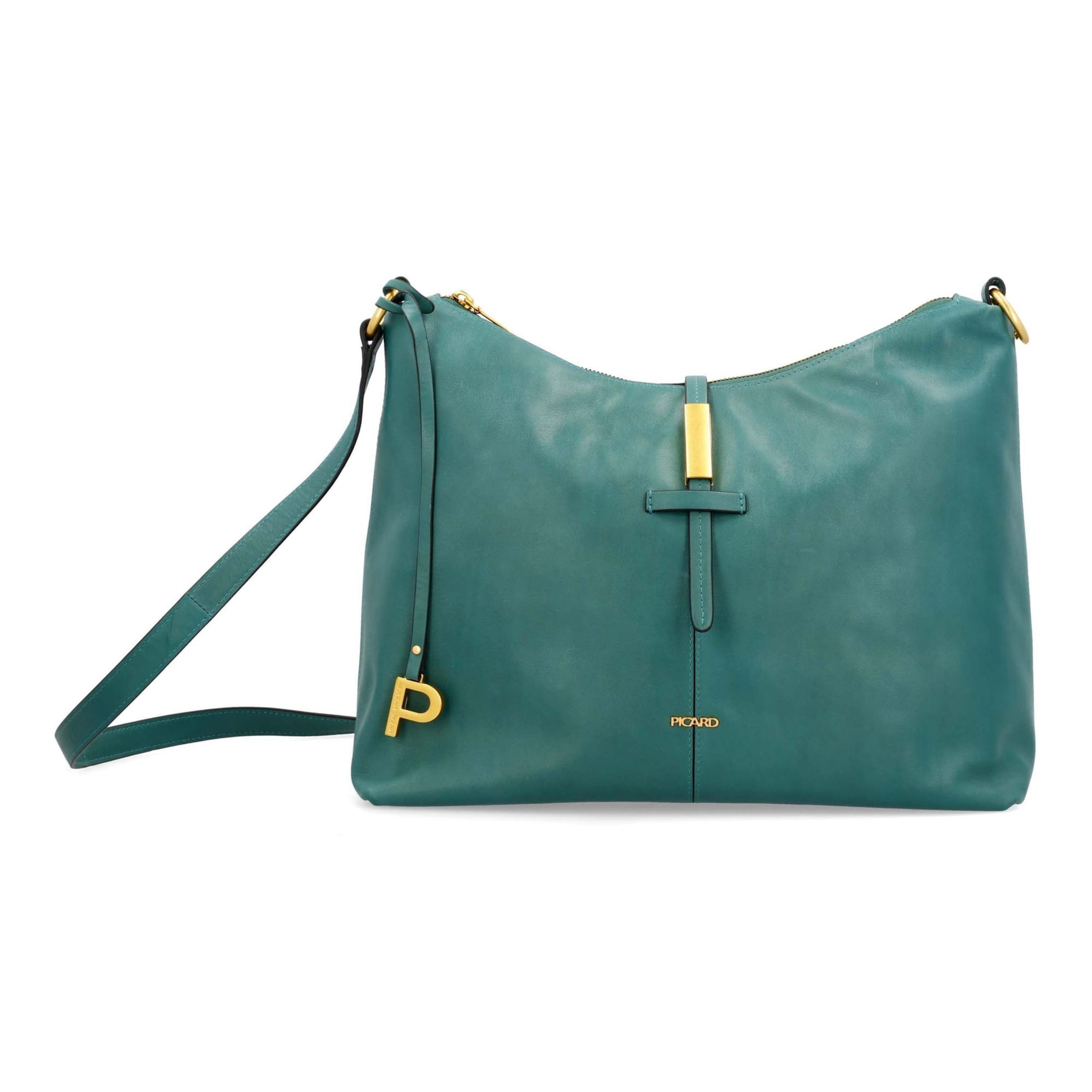 Sac bandoulière 'Whisper' Picard en vert : devant