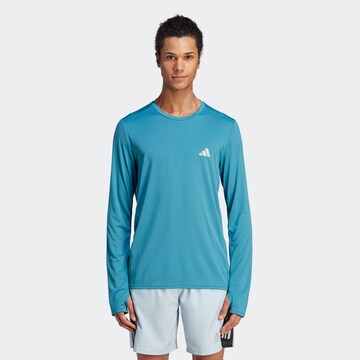 ADIDAS PERFORMANCE Performance Shirt 'Run It' in Blue: front