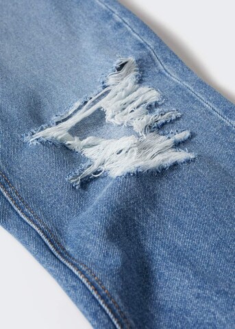 MANGO TEEN Regular Jeans 'Broken' in Blue