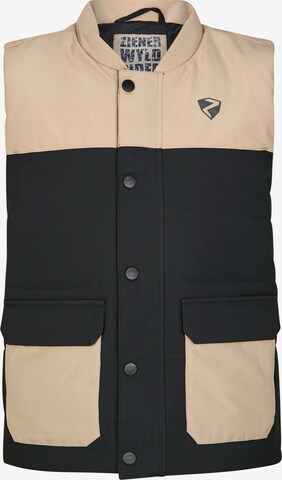 ZIENER Sports Vest 'ANTREYU' in Brown: front