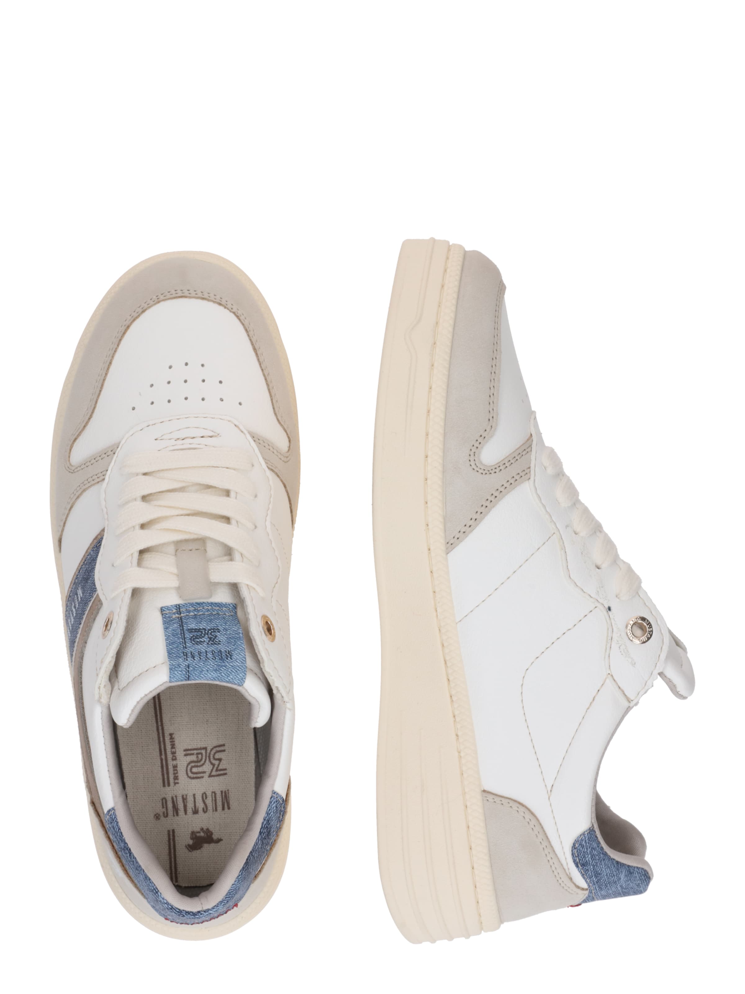 Sneaker bassa di MUSTANG in bianco