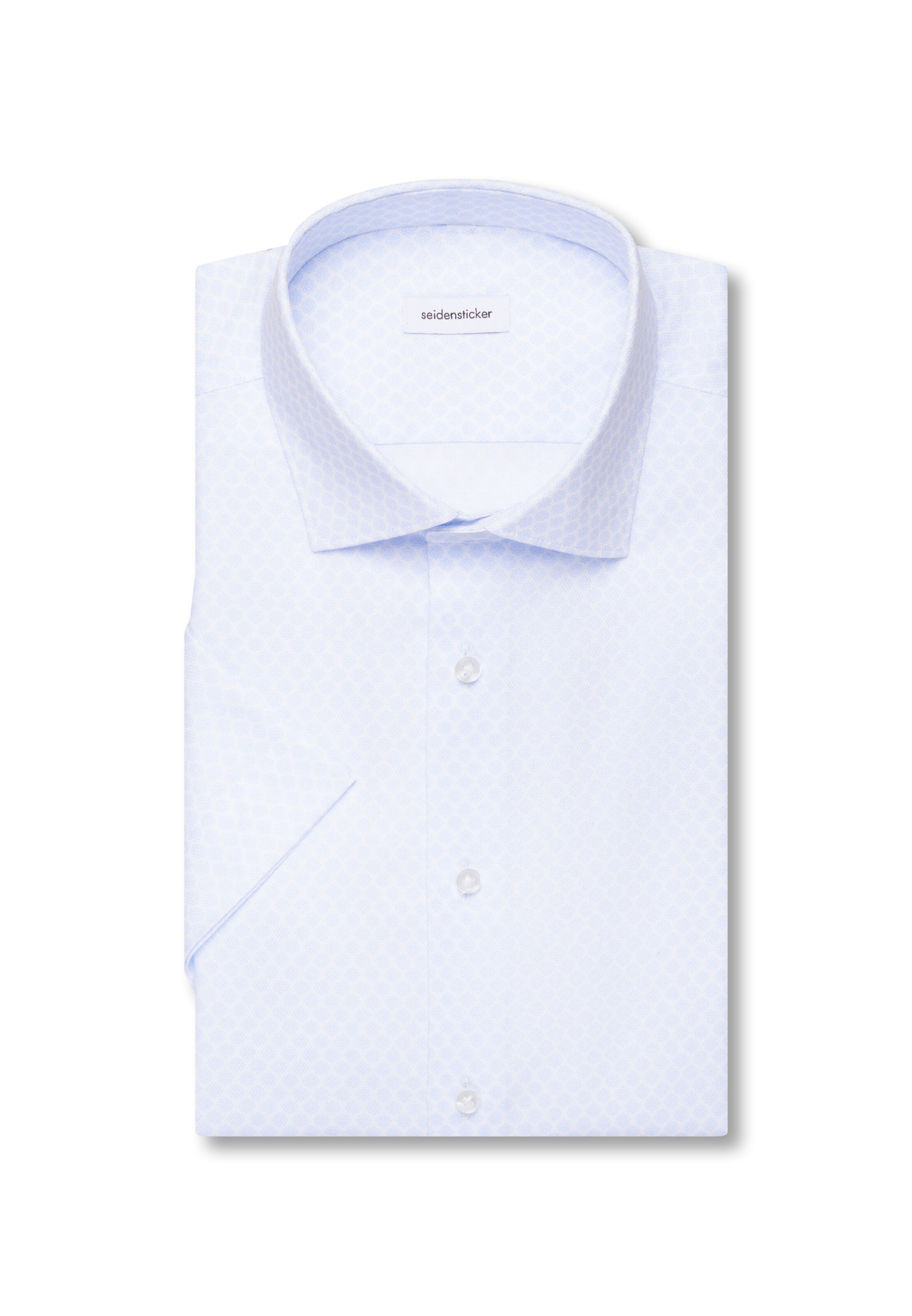 SEIDENSTICKER Slim fit Button Up Shirt in White