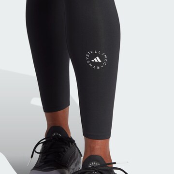 ADIDAS BY STELLA MCCARTNEY Skinny Sports trousers 'TruePurpose Optime' in Black