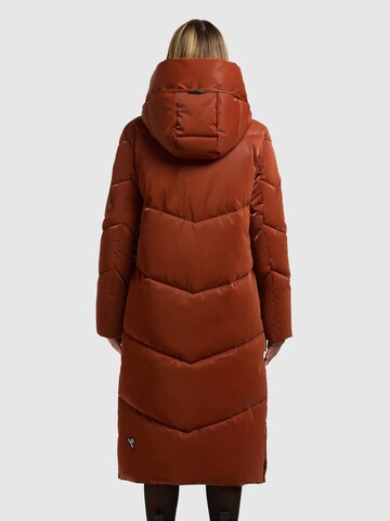 khujo Χειμερινό παλτό 'Pulset Shiny' σε πορτοκαλί