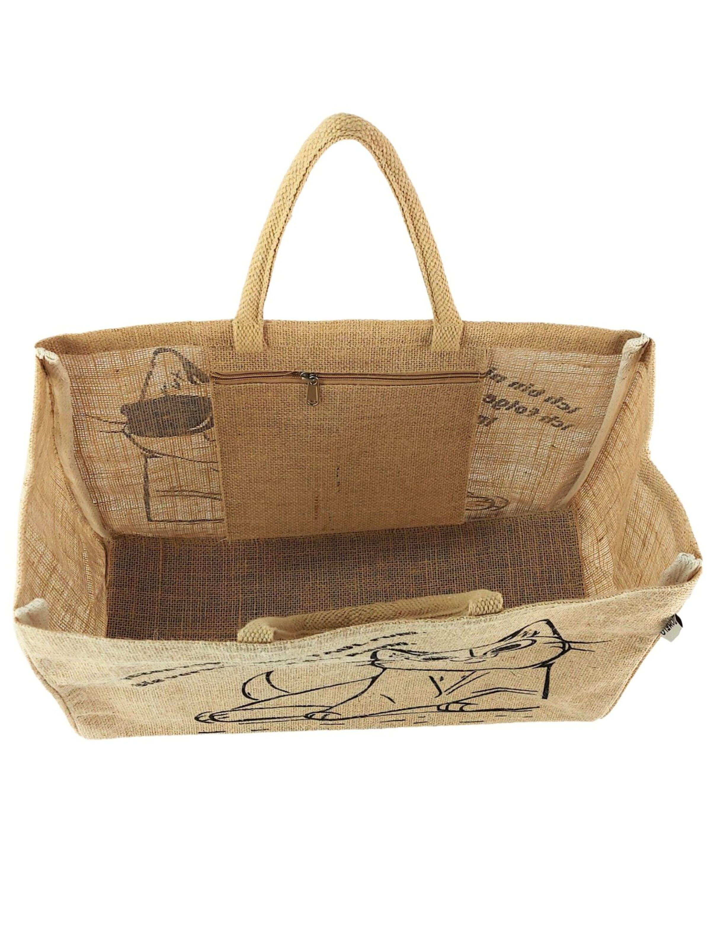 DOMELO Beach Bag 'Domelo' in Beige