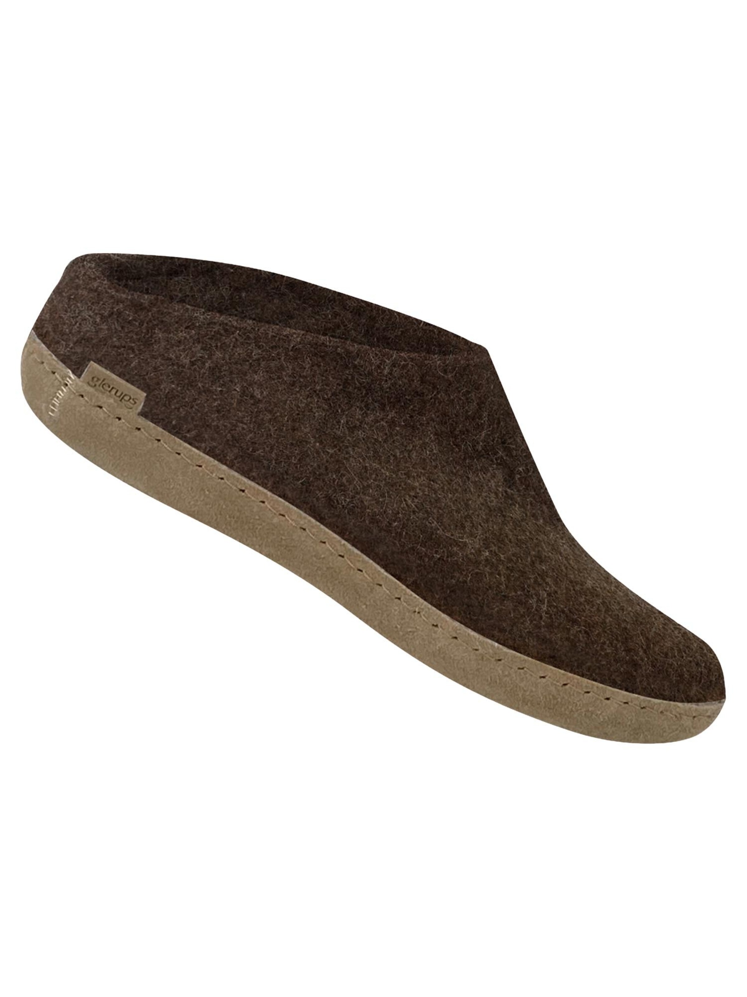 Glerups Slippers 'Classic' in Brown