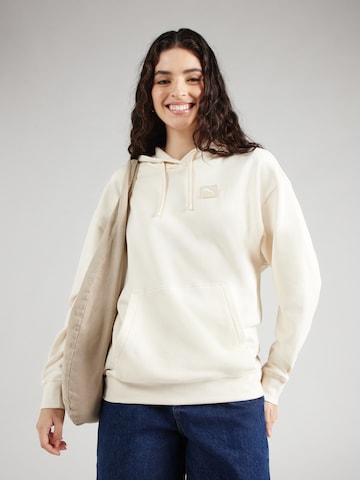 PUMA Свитшот 'ESS ELEVATED' в Белый: спереди