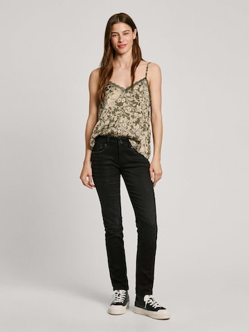 Coupe slim Jean Pepe Jeans en noir