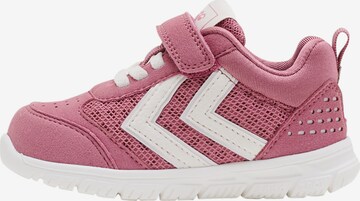 Baskets 'Crosslite' Hummel en rose : devant