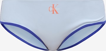 Calvin Klein Swimwear Bikinihose 'HIPSTER' in Blau: Vorderseite