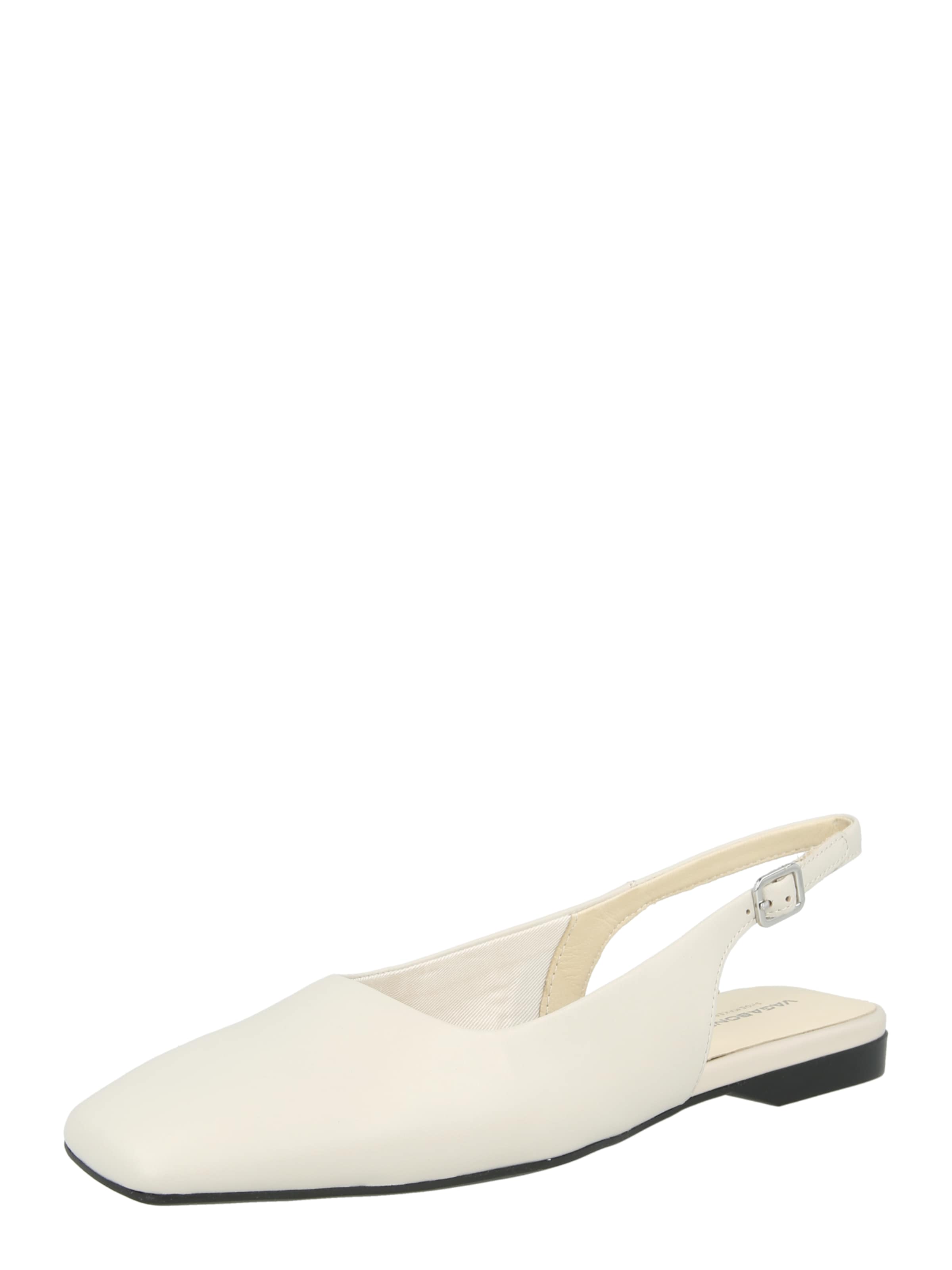 Ballerina con cinturino 'Delia' di VAGABOND SHOEMAKERS in bianco: frontale