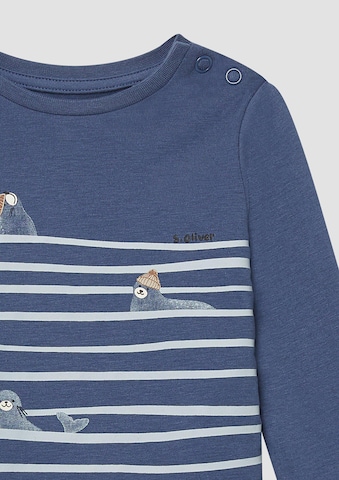 T-Shirt s.Oliver en bleu