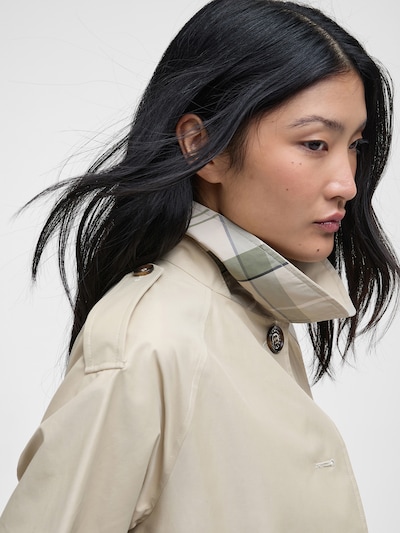 Barbour Manteau mi-saison 'Maia' en mastic, Vue avec produit