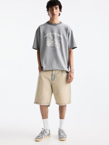 Pull&Bear Shirt in Grey