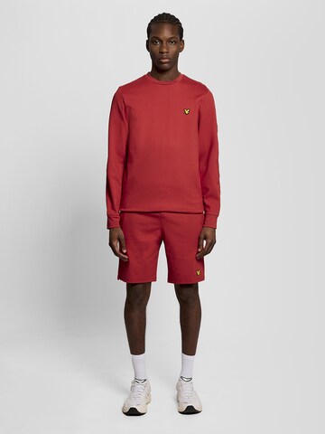 Lyle & Scott Regular Trousers 'Fly' in Red