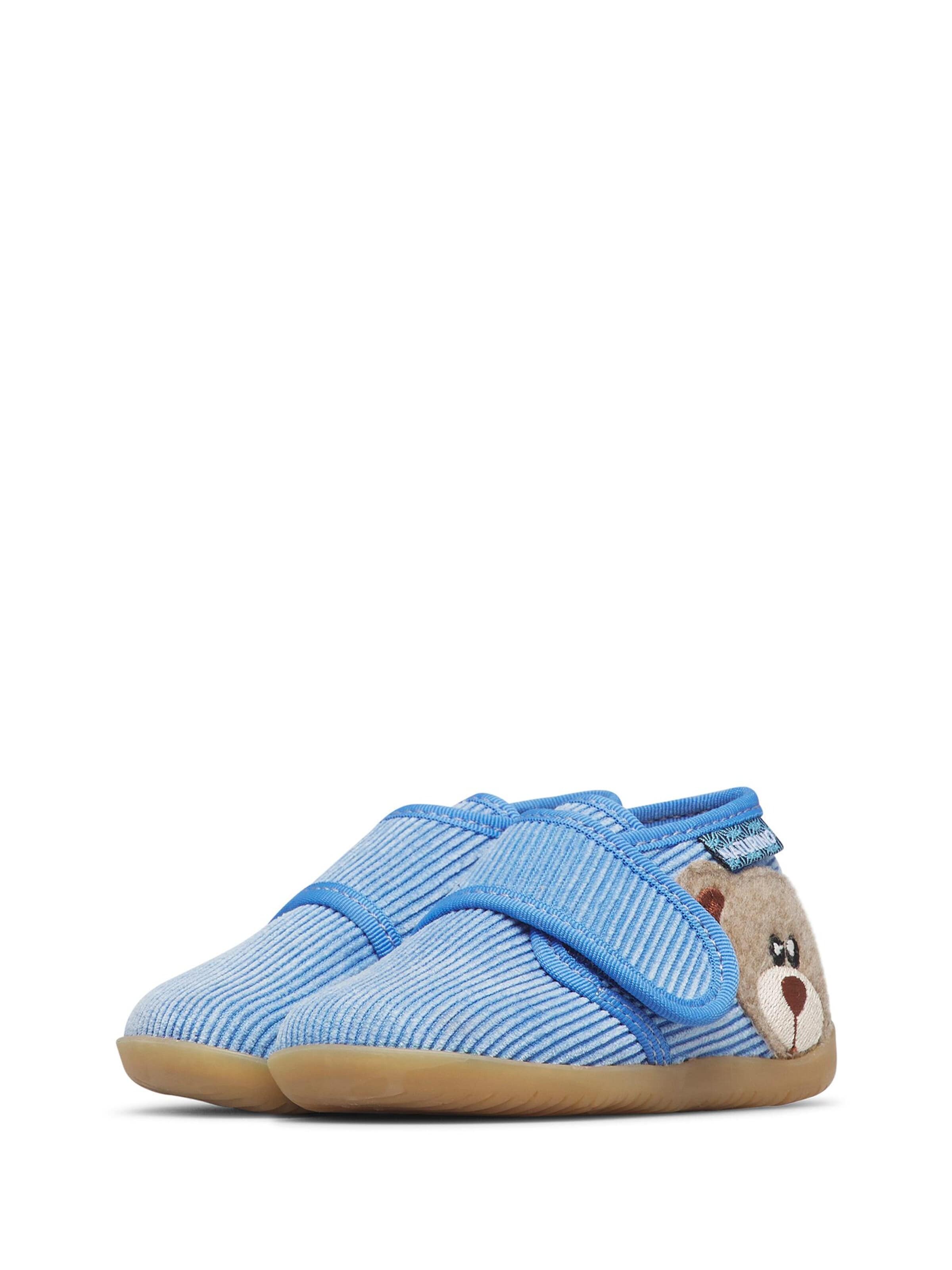 NATURINO Slipper 'CARILLON' in Blue
