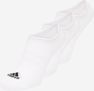 ADIDAS SPORTSWEAR Sports socks 'Thin And Light No-Show ' in Black / White, Item view