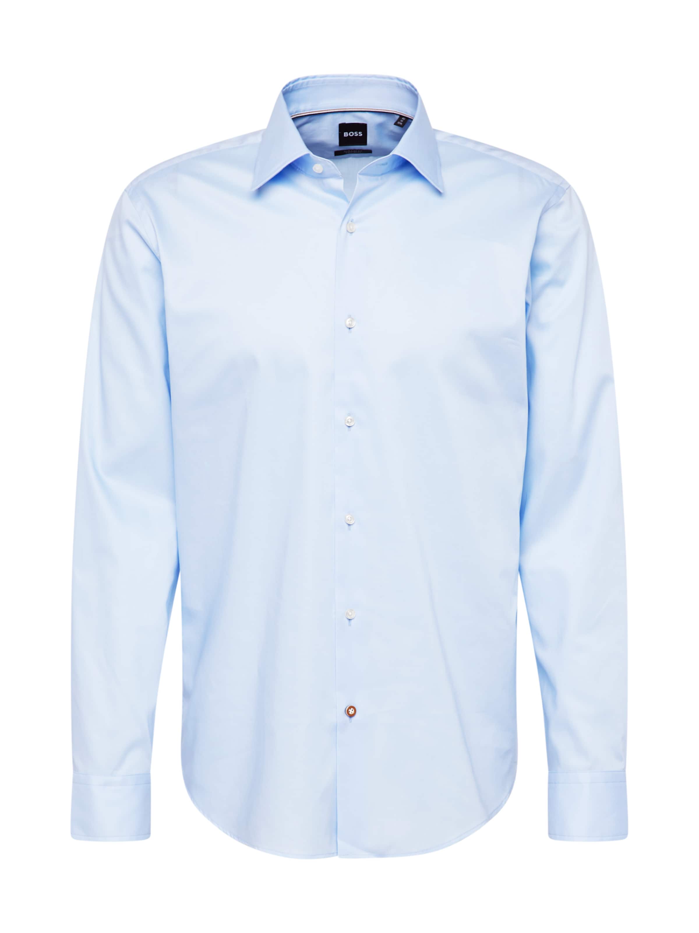 BOSS Regular fit Button Up Shirt 'JOE' in Blue: front