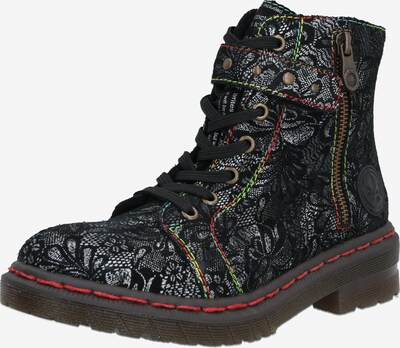 RIEKER Stiefelette in grau / schwarz, Produktansicht