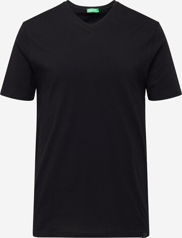 T-Shirt UNITED COLORS OF BENETTON en noir : devant