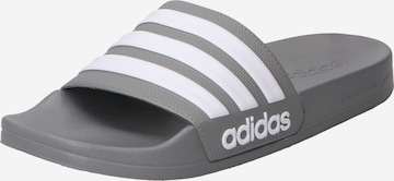 ADIDAS SPORTSWEAR Beach & Pool Shoes 'Adilette Shower' in Grey: front