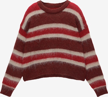 Pull&Bear Pullover in Rubinrot, Dunkelrot ABOUT YOU