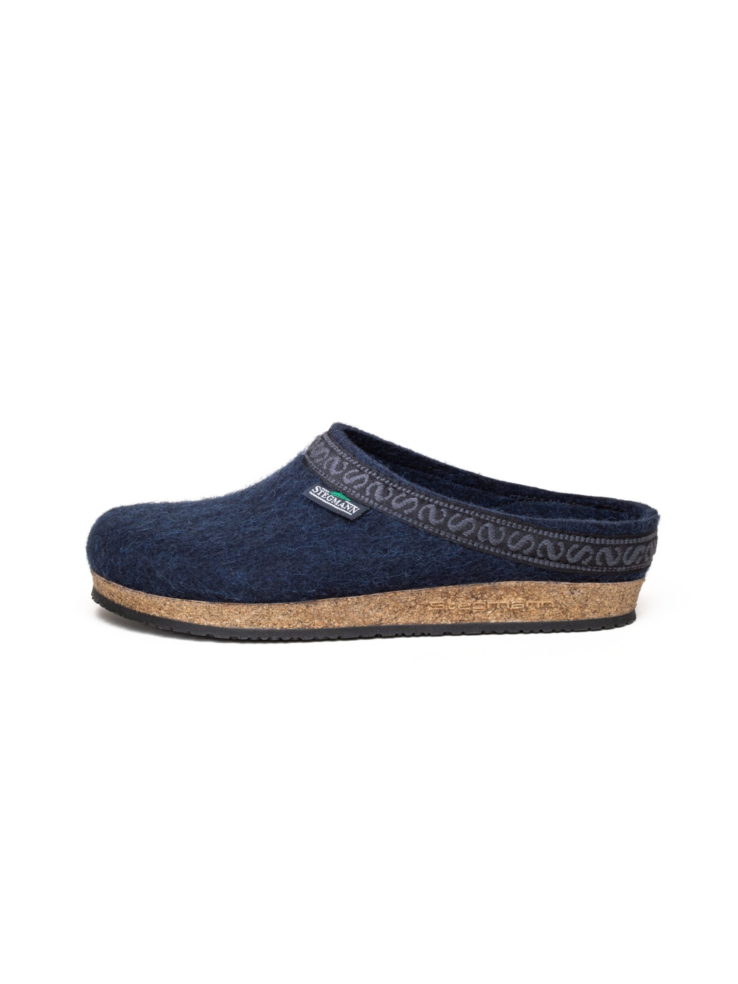 Stegmann Clogs 'Filzclogs Stegmann 108' in Blue