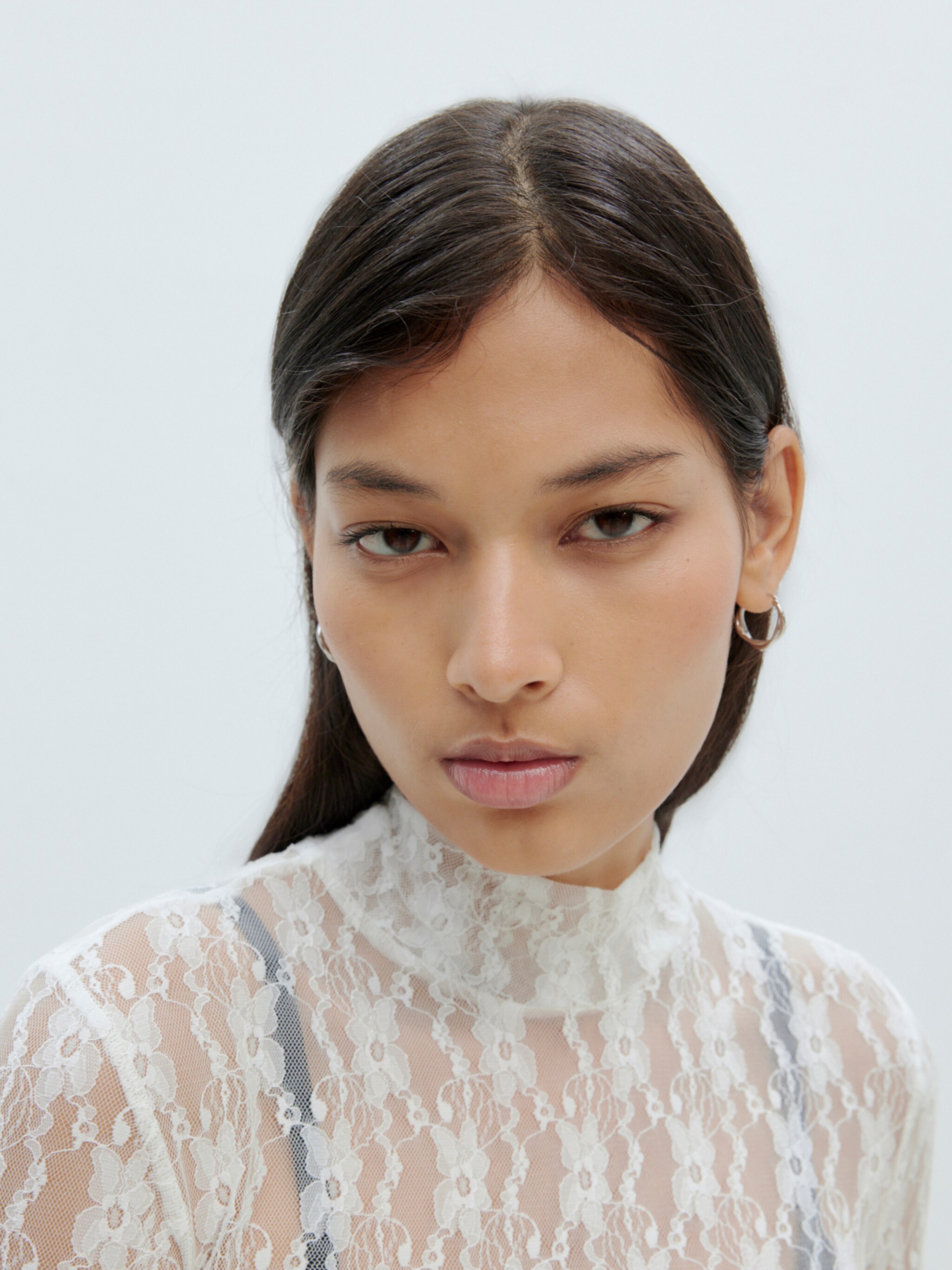 EDITED Producten Shirt 'Manon' Offwhite