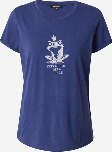 MORE & MORE T-shirt en marine / argent, Vue avec produit
