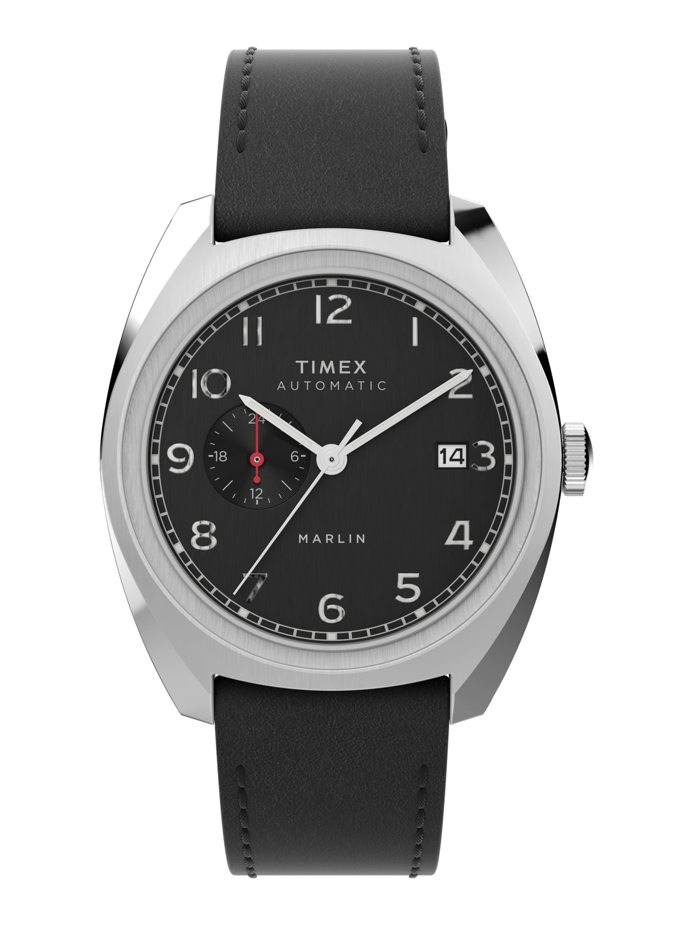 Montre à affichage analogique ' Marlin' TIMEX en noir : devant