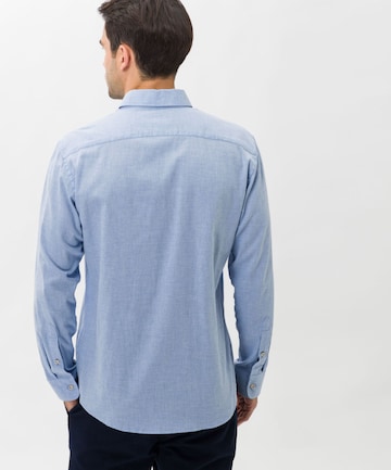 BRAX Regular fit Button Up Shirt 'DANIEL' in Blue