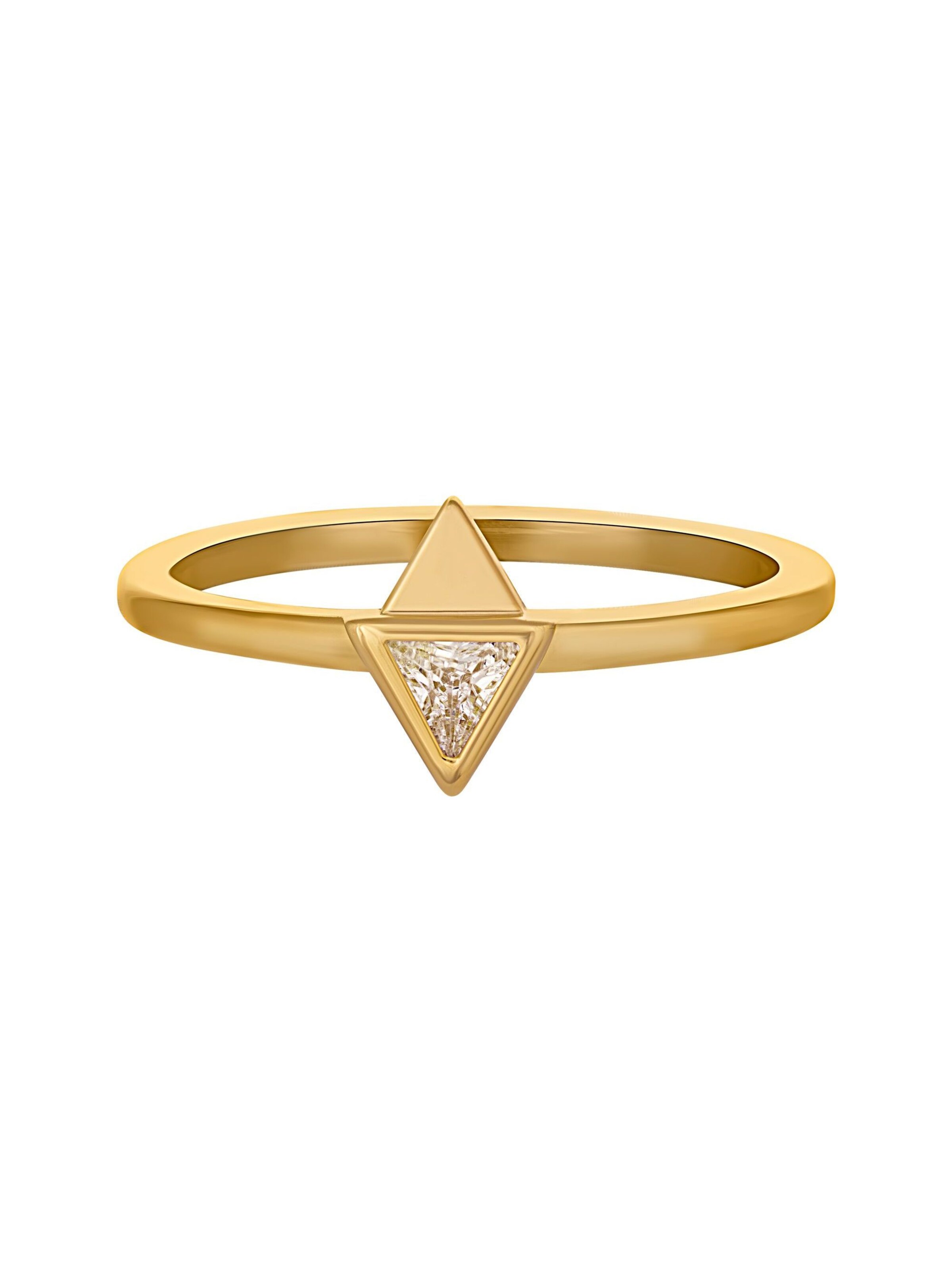 caï Ring in Yellow: front