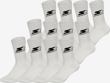 Chaussettes Starter en blanc : devant