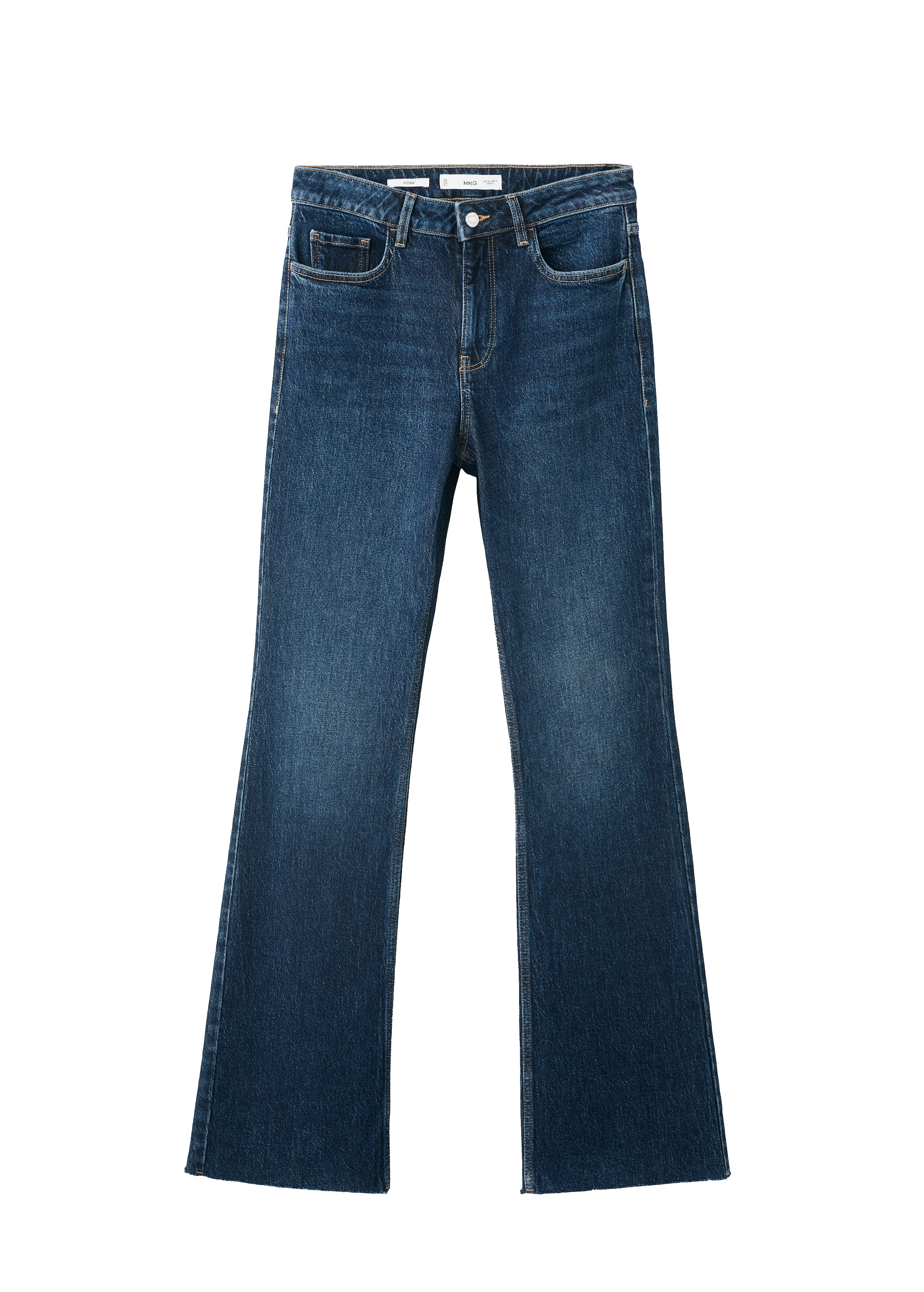 MANGO Jeans in 24-25 in blue denim, Produktansicht