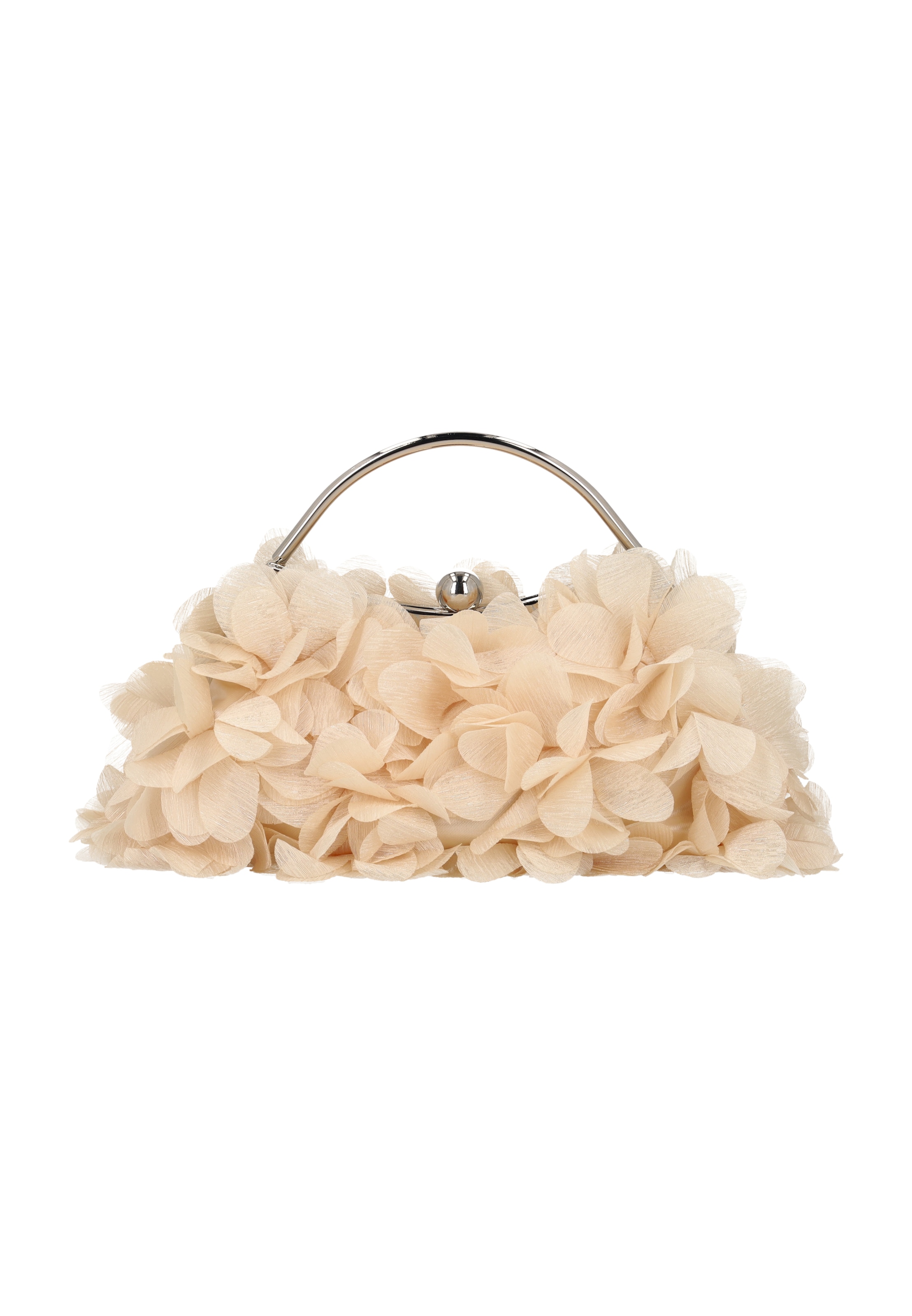 faina Handbag in Beige: front