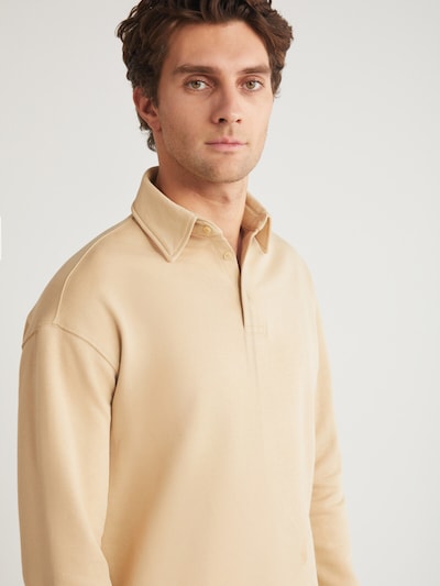 Grimelange Sweatshirt in S in de kleur Beige, Productweergave