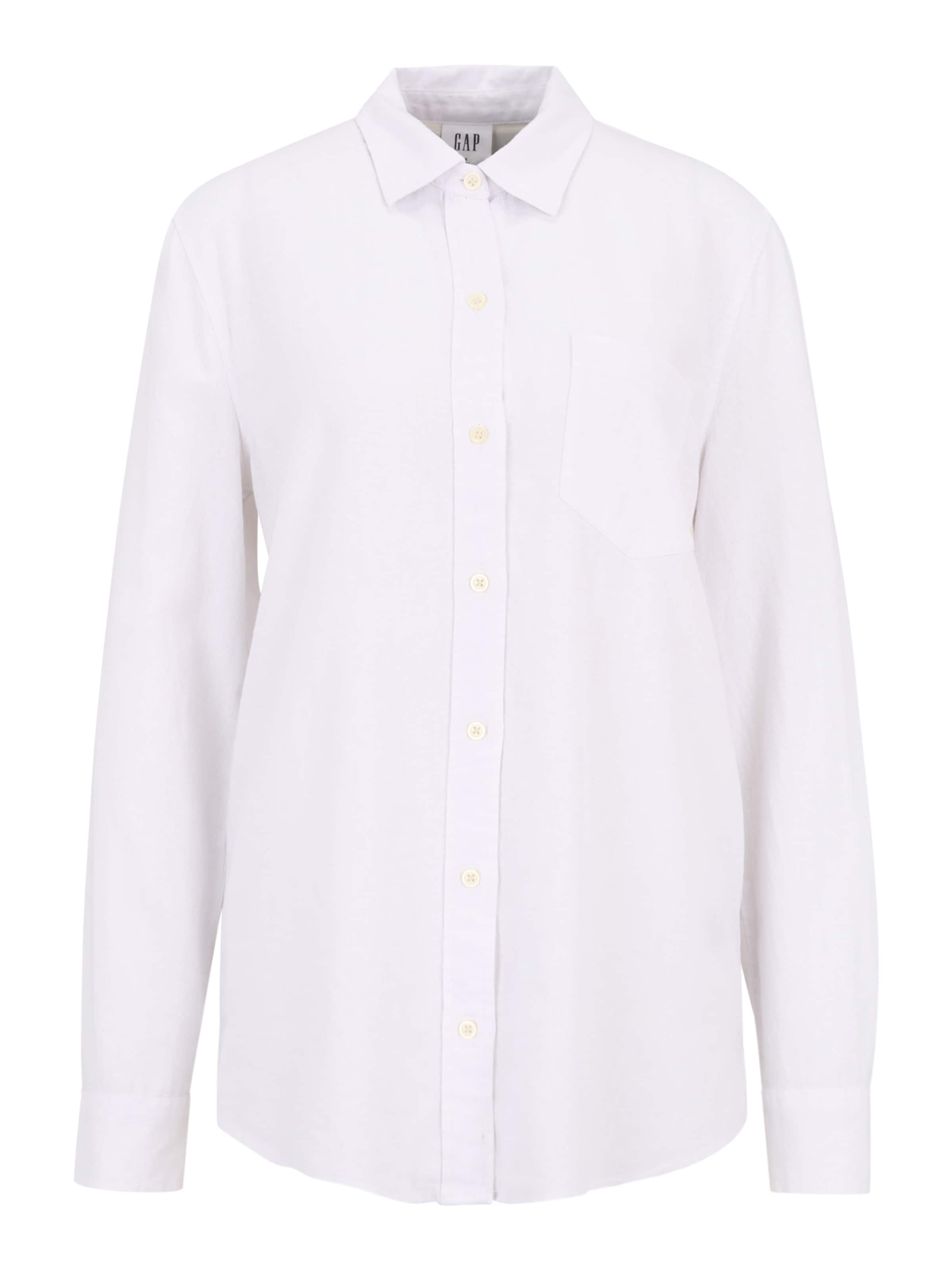 Gap Tall Блузка в Белый: спереди