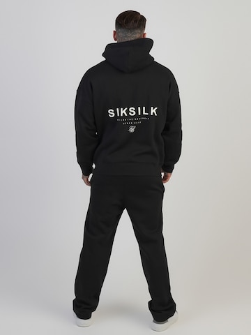 Baggy Pantalon de sport SikSilk en noir