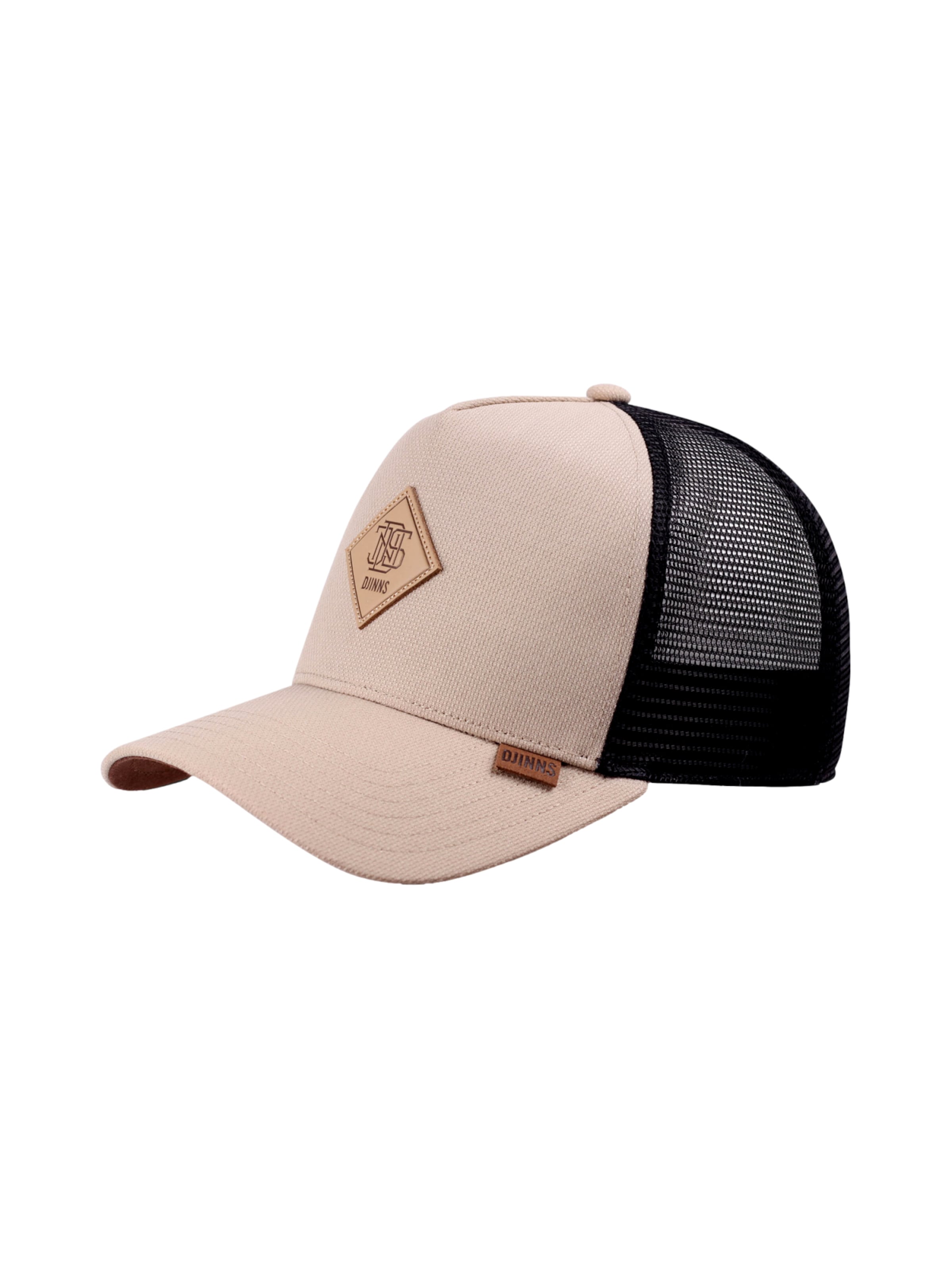 DJINNS Cap 'HFT' in Beige: front