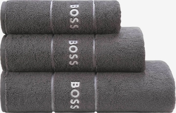 BOSS Home Handtuch 'PLAIN' in Grau