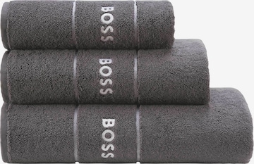 BOSS Home Washcloth 'PLAIN' in Grey