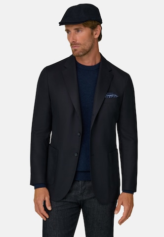 Boggi Milano Regular fit Colbert in Blauw: voorkant